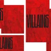 8310 villains social graphics Bold text "VILLAINS" on a vibrant red background, symbolizing spiritual battles and themes of redemption in faith.