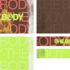 8314 the body screen graphics "The Body" text overlay with a church silhouette, symbolizing community, faith, and worship in vibrant colors.