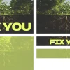 8357 fix you screen graphics New growth emerges from deep roots, symbolizing faith and renewal. Bold text reads "FIX YOU," inviting spiritual transformation.