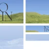 8375 the book of john screen graphics Green hills under a clear blue sky with "The Book of John" prominently displayed, symbolizing faith and spiritual exploration.