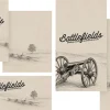 8425 battlefields social graphics "Artistic depiction of a battlefield with a cannon, symbolizing faith, victory, and spiritual warfare in community."