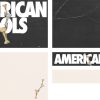 8446 american idols screen graphics "Bold text 'AMERICAN IDOLS' with chalices, symbolizing faith and worship in contrast to worldly distractions."