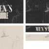 8553 mens huddle screen graphics Men's Huddle event graphic featuring bold text and a dark background, symbolizing community and faith in fellowship.