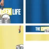8556 the chosen life screen graphics Hand dropping a credit card into a trash can filled with money and clocks, emphasizing themes of stewardship and purpose.