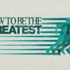 8586 how to be the greatest hd title slide "Dynamic silhouettes of runners with text emphasizing faith in striving for greatness and spiritual growth."