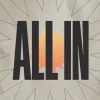 8592 all in hd title slide Bold text "ALL IN" with a sunburst background, emphasizing total commitment to faith and community in God's kingdom.