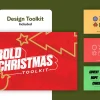 Bold Christmas - Toolkit Included Collage of Christmas-themed church media designs with "Bold Christmas Collection" text overlay, featuring various graphics and images in red, green, and gold.