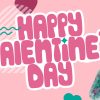 Happy Valentines Day HD Title Slide Spread the love with this playful "Happy Valentine's Day" church media graphic, featuring whimsical lettering and pastel tones that add a sweet touch to your holiday announcements.