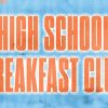 High School Breakfast Club HD Title Slide Captivate your congregation with this vibrant "High School Breakfast Club" church media slide, featuring a bold, textured font that embodies youthful energy and community spirit. Perfect for announcing your church's engaging morning gatherings for high schoolers.
