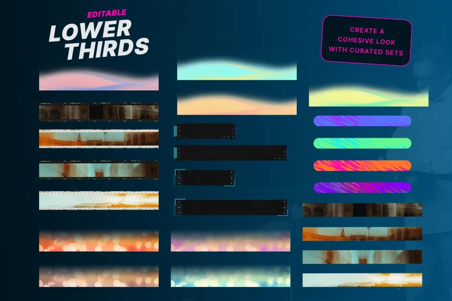 Editable Lower Thirds Bundle - Remix Church Media - Church Graphics