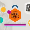 Modern Social Shapes Title Modern Social Shapes | Remix Church Media