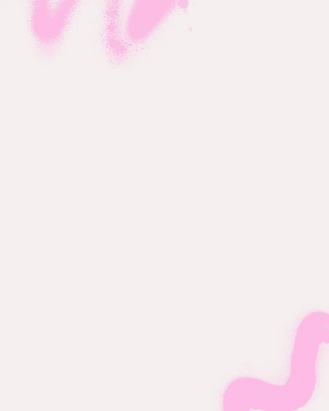 Pink abstract brush strokes on a light background, symbolizing creativity and spiritual reflection.