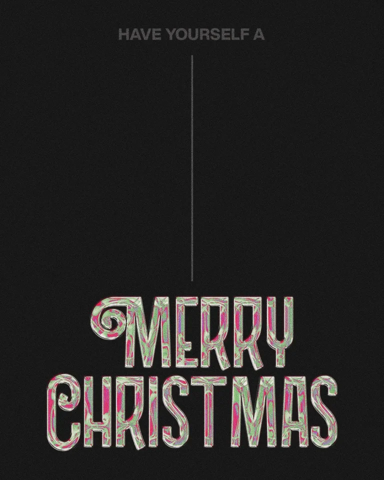 s0545 merry christmas social title