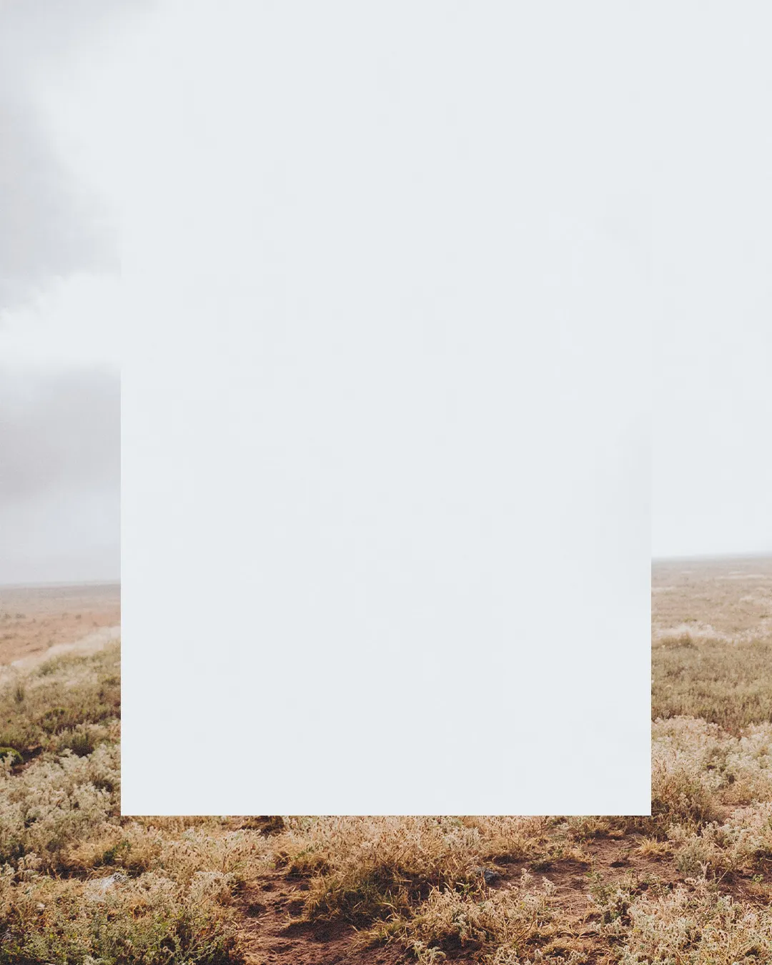 A vast, open landscape with muted colors, symbolizing spiritual journeys and the call to faith and community.