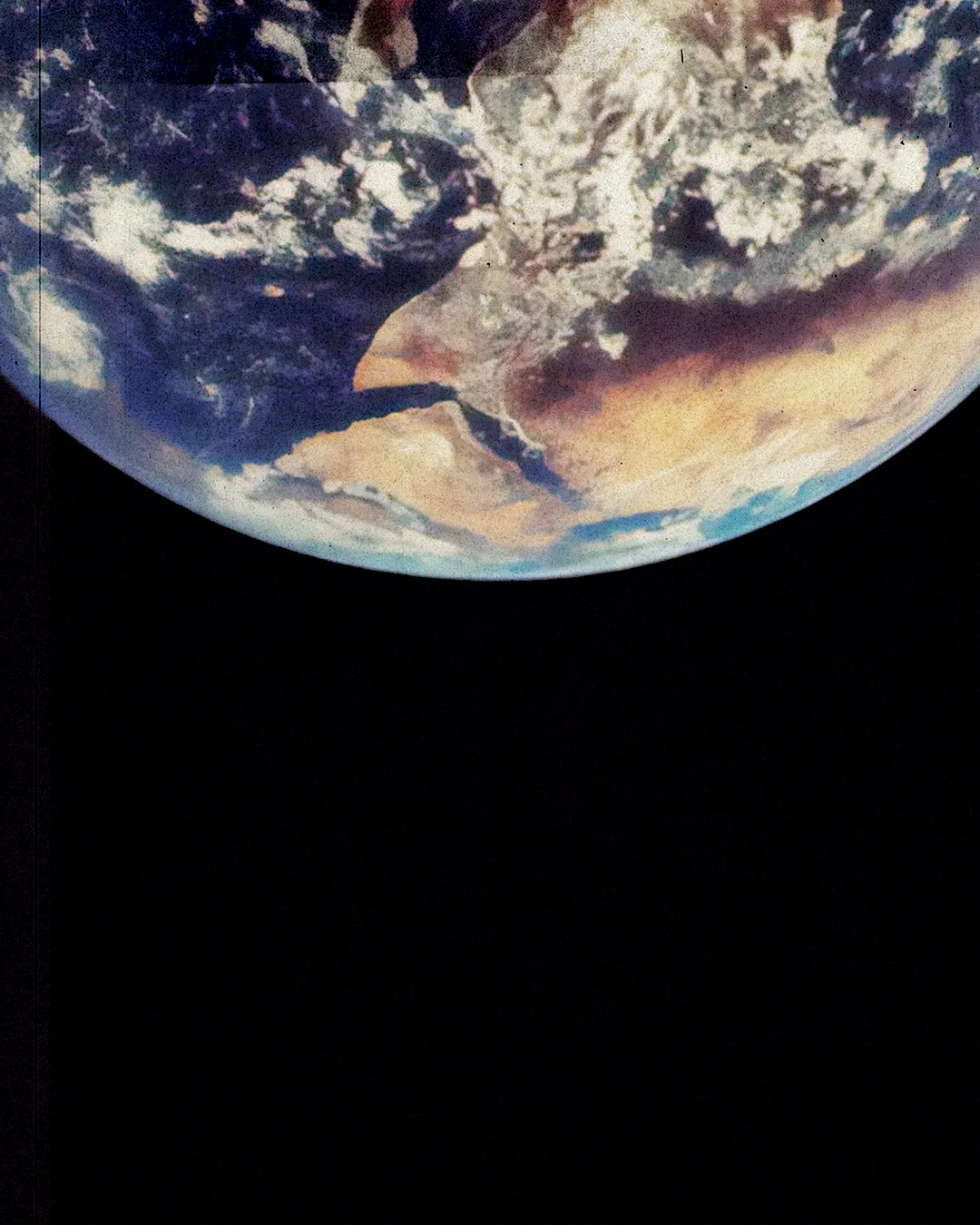 Vibrant view of Earth from space, symbolizing God's creation, unity, and the global community of faith.