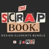 Scrap Book Cover Scrap Book Font | Design Resource