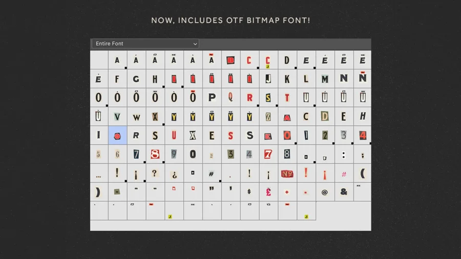 Scrap Book Preview 2 Scrap Book Font | Design Resource