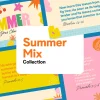 Summer Mix - Collection Preview Template - Cover Summer Mix Collection